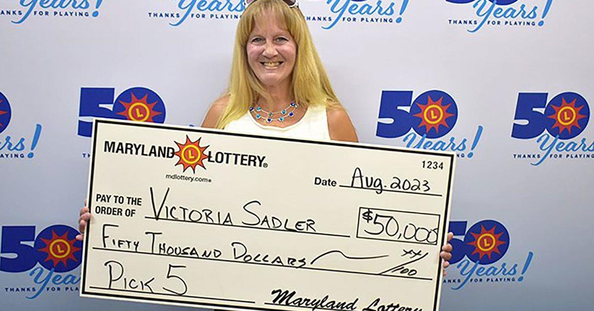 A Maryland woman wins a ,000 lottery prize right after claiming her winnings from another lottery ticket