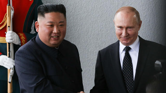North Korean President Kim Jong Un in Russia 
