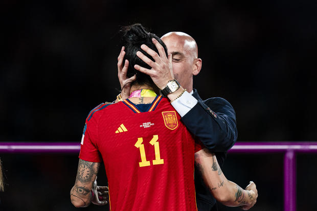 Luis Rubiales resigns as Spain's soccer federation president after unwanted World Cup kiss