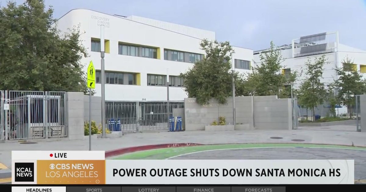 Power outage closes high school in Santa Monica - CBS Los Angeles