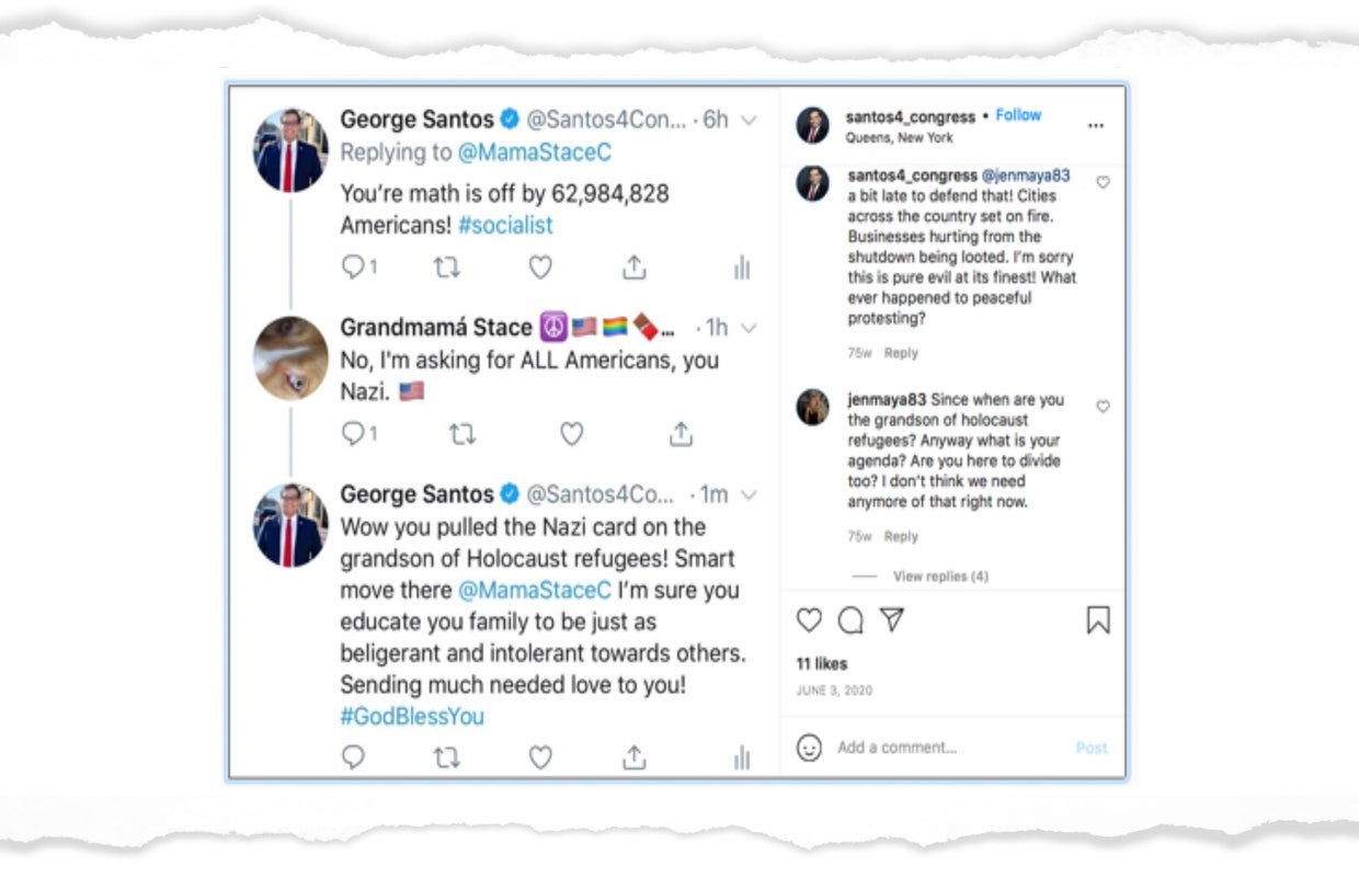 Newly obtained George Santos 