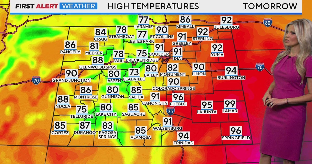 Temperatures Climb Back Into The 90s - CBS Colorado