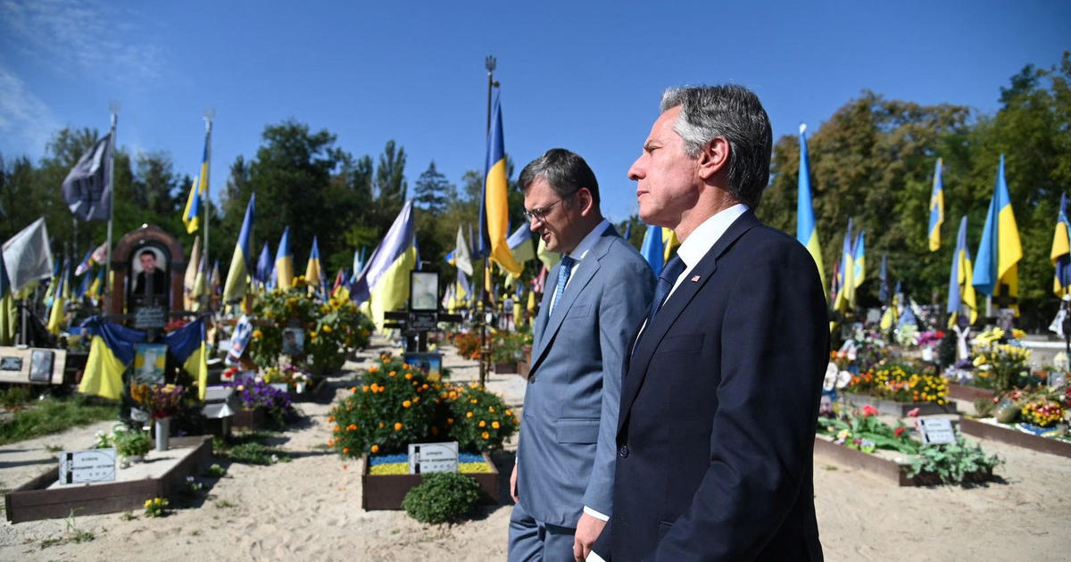 Киев — държавният секретар на САЩ Антъни Блинкен пристигна в Киев