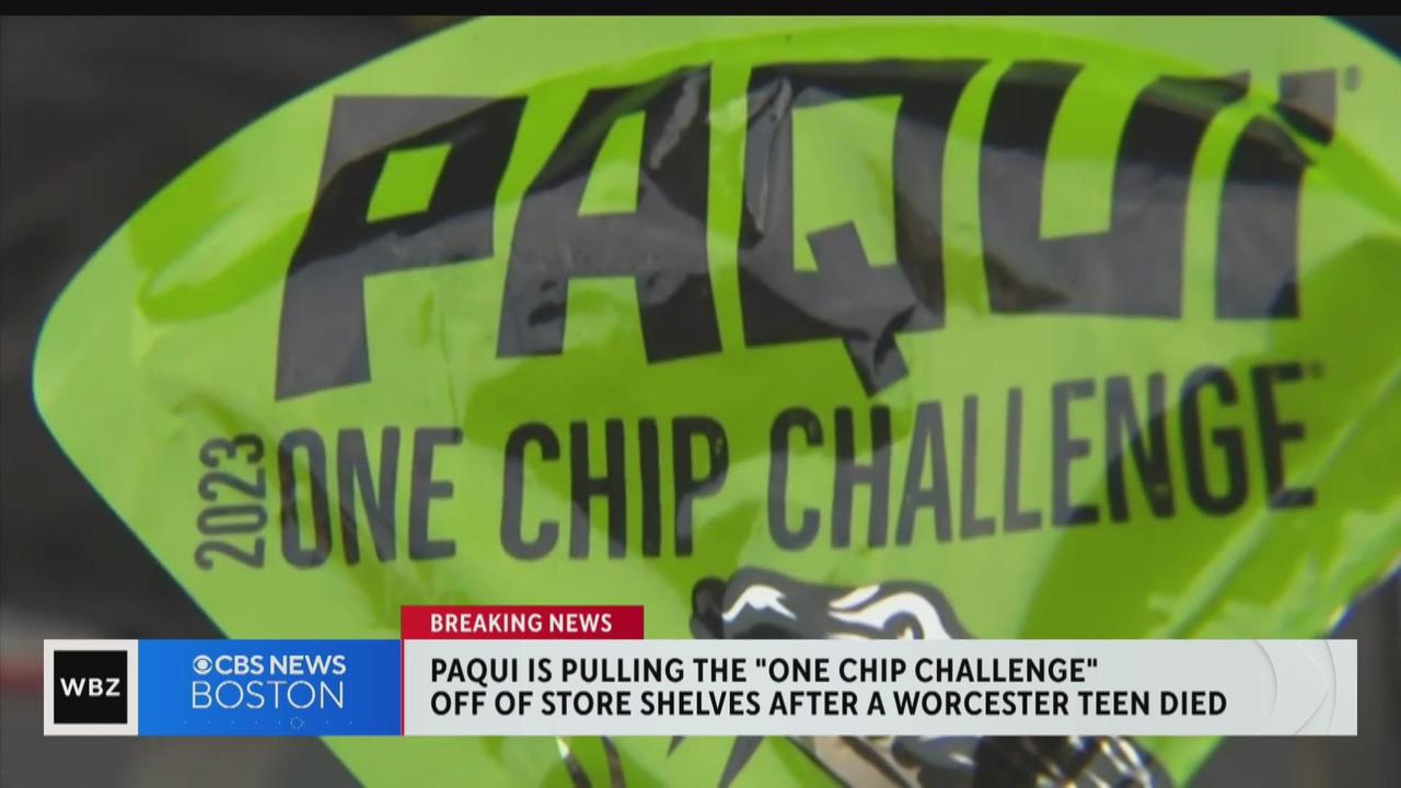 One Chip Challenge makers Paqui remove dare from website after Worcester  teen's death - CBS Boston