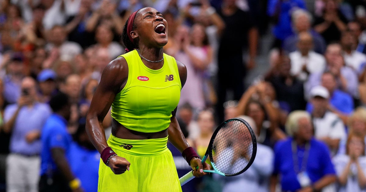 Coco Gauff wins a US Open up semifinal delayed by a local climate protest Coco Gauff wins a US Open up semifinal delayed by a local climate protest