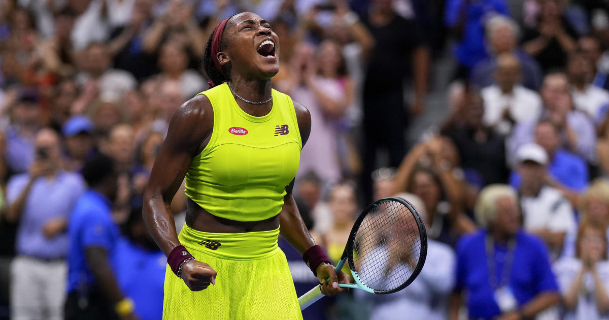 Coco Gauff wins a US Open up semifinal delayed by a local climate protest