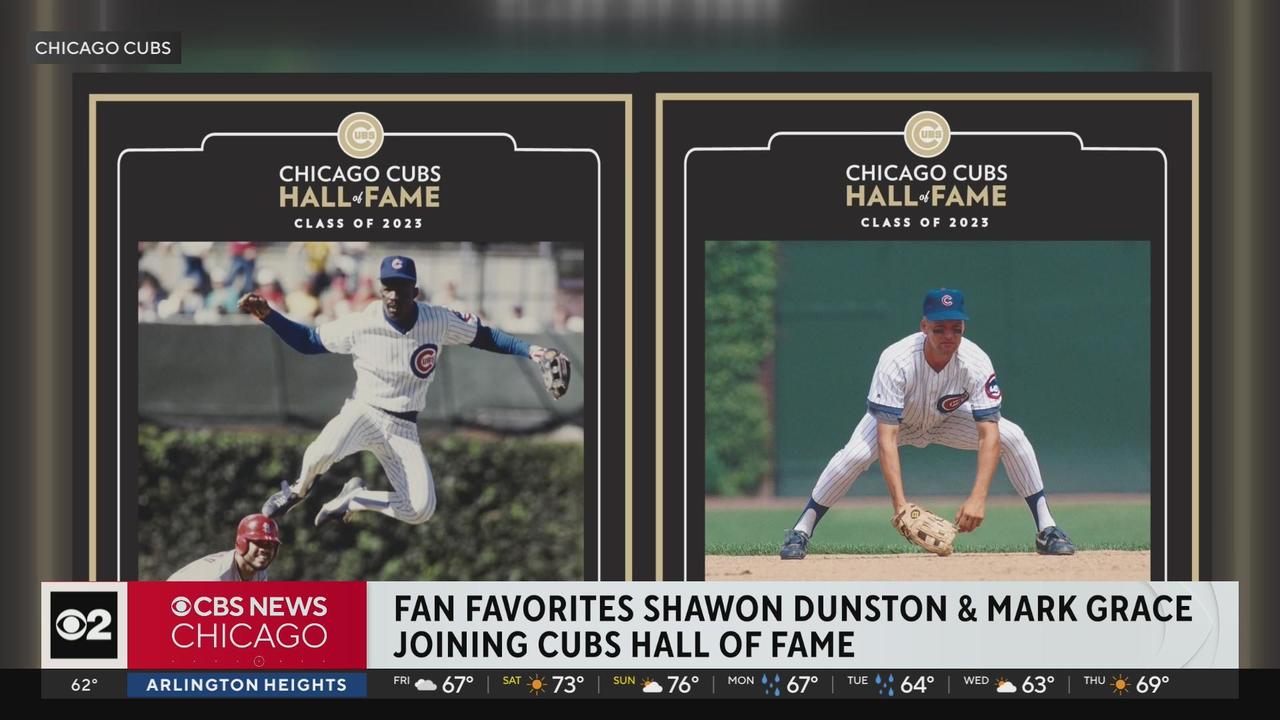 Cubs to induct Shawon Dunston and Mark Grace into team's hall of