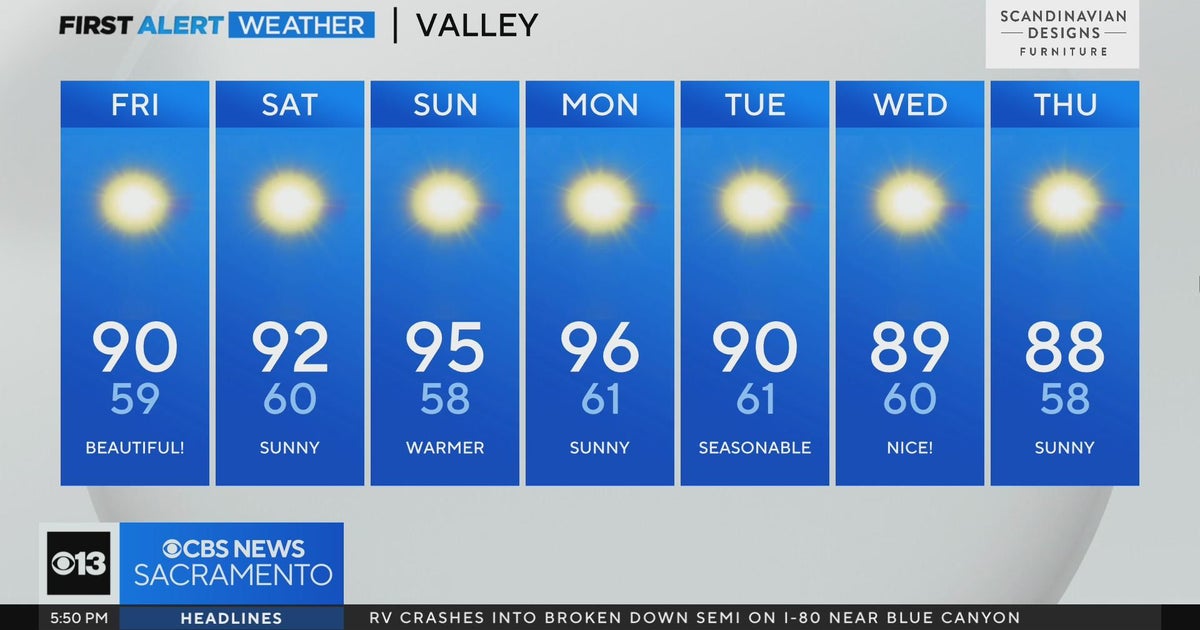 Thursday evening weather forecast - Sept. 7, 2023