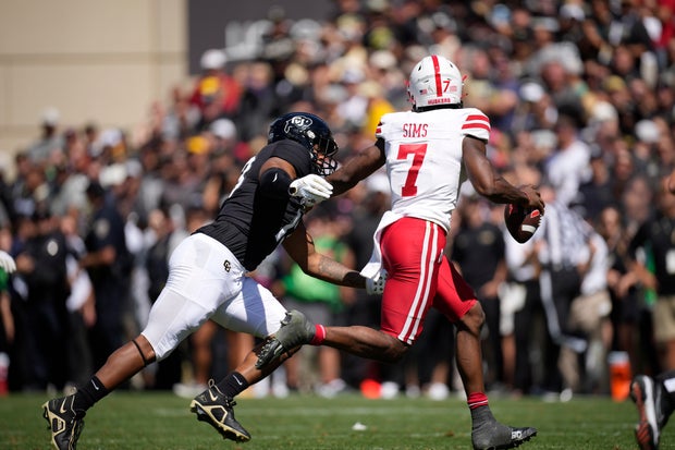 Nebraska Colorado Football 
