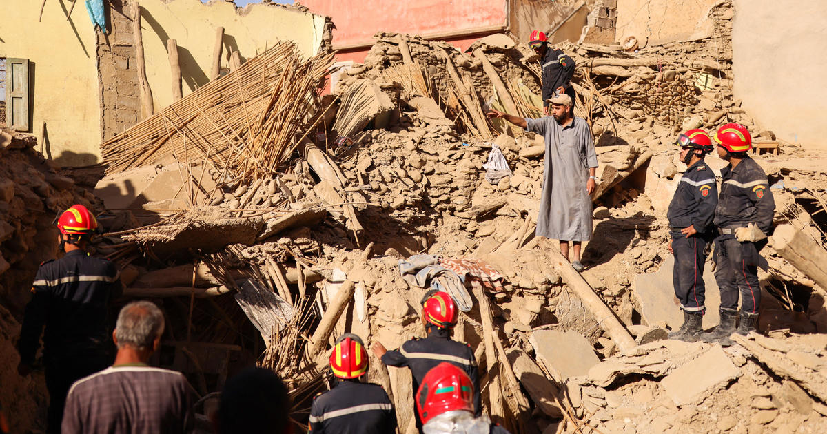 Снимки от зоната на земетресение в Мароко показват широко разпространено опустошение