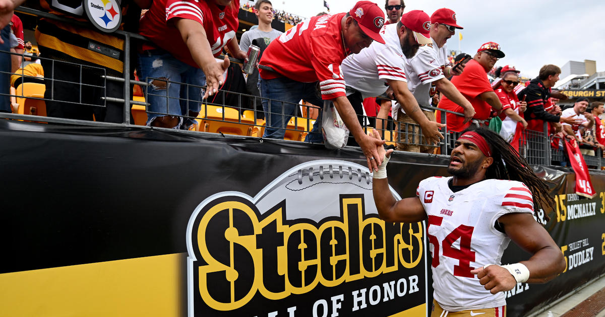 Large number of 49er fans at Acrisure Stadium on Sunday not unnoticed by  Steelers fans - CBS Pittsburgh