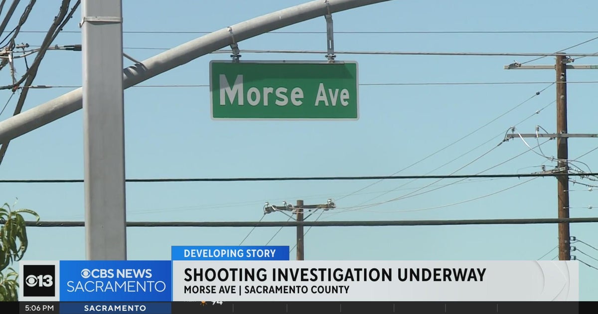 Shooting investigation on Morse Ave. in Sacramento CBS Sacramento