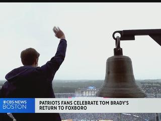 Tom Brady saluted by Patriots fans at Gillette Stadium — and returns the  favor