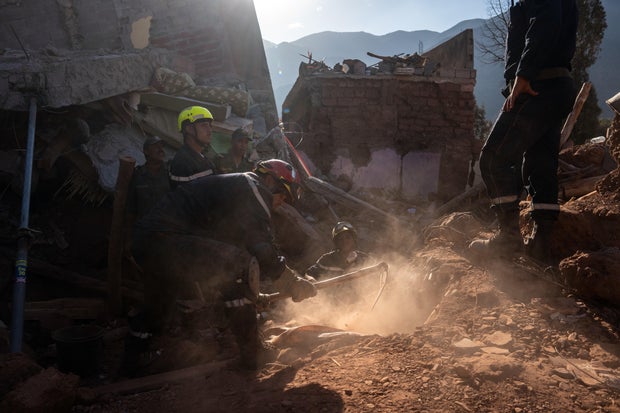Aftermath Of Earthquake In Marrakech