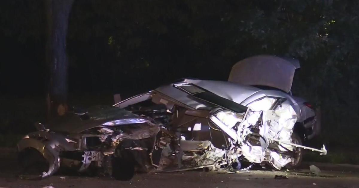 Car crashes into home stopping just inches from sleeping homeowner - CBS  Chicago