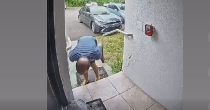 DoorDasher caught on online video spitting on food shipping