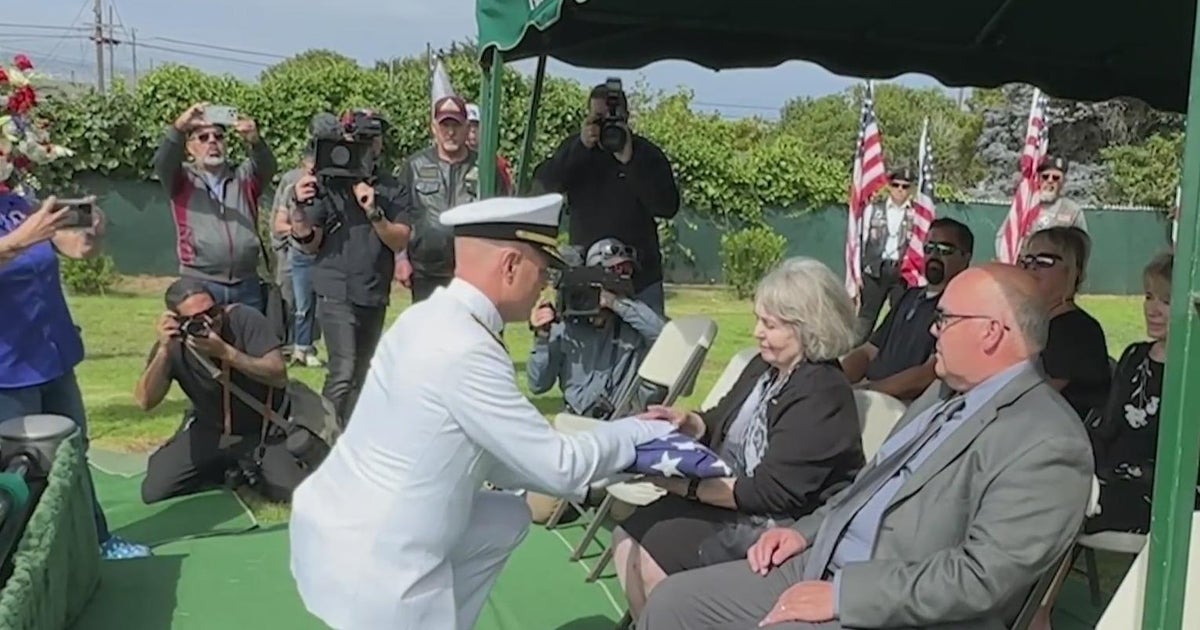 Remains of WWII veteran buried after nearly 80 years in the
