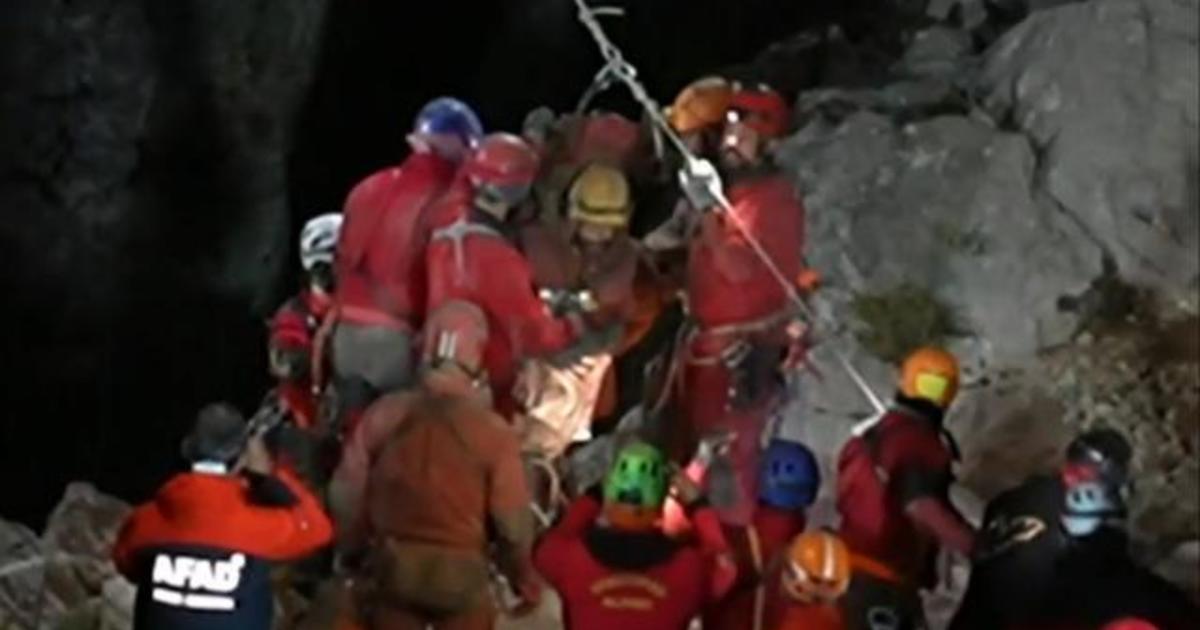 U.S. explorer rescued from cave in Turkey