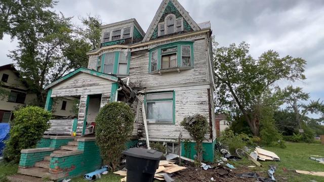 Detroit woman who could not afford to fix leaking roof finally gets help 