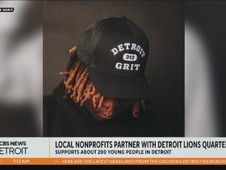 Lions QB partners with Detroit nonprofit to launch clothing collection