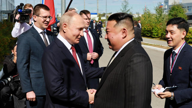 Russia's President Putin and North Korea's leader Kim meet in Amur region 