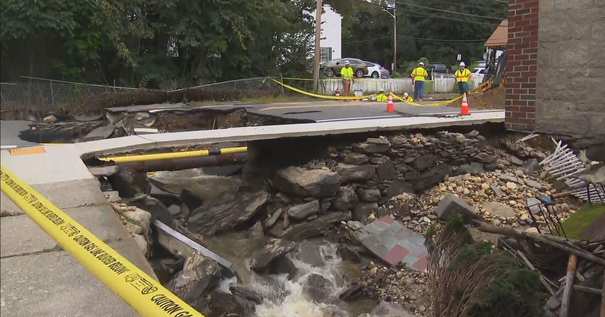 How to help victims of flash floods in Leominster - CBS Boston