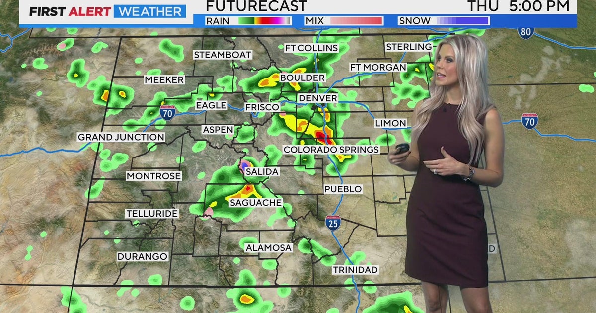Cooler Temperatures And Rain On The Way - CBS Colorado