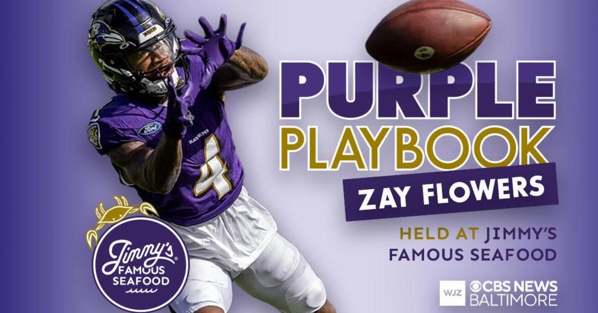 Get to know Zay Flowers: 'Purple Playbook' with Ravens rookie airs this  weekend - CBS Baltimore