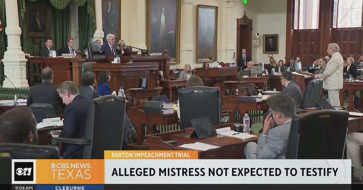 Day 8 Of Ken Paxton Impeachment Trial Underway - CBS Texas