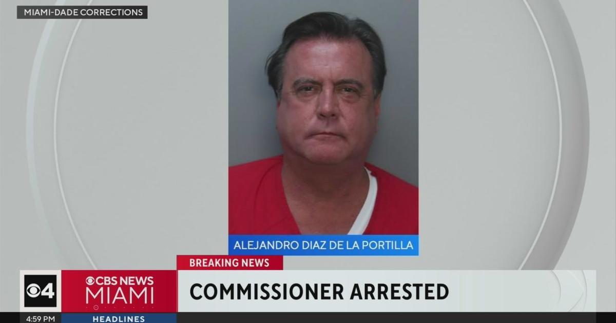 Miami City Commissioner Alex Diaz De La Portilla Arrested By FDLE ...