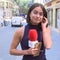 Man arrested after appearing to grope female reporter on live TV