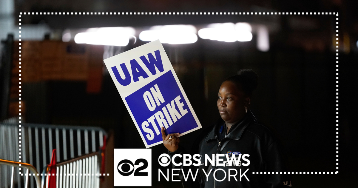 President Biden set to address striking United Auto Workers - CBS New York