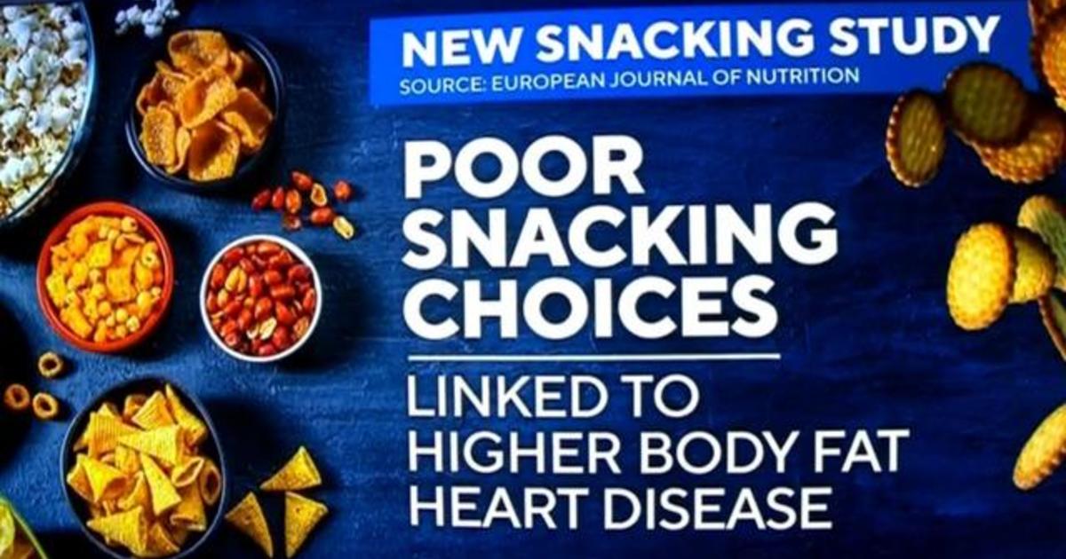 Study finds 1 in 4 who eat healthy still snack poorly