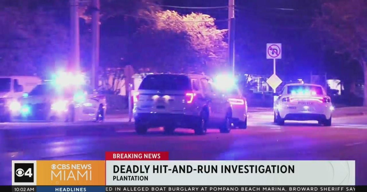 Fatal hit-and-run in Plantation beneath investigation Fatal hit-and-run in Plantation beneath investigation