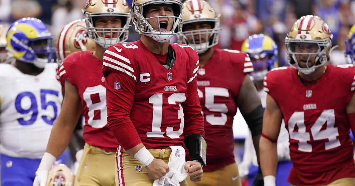 49ers force 2 late turnovers and hold on for a 30-23 rivalry victory over  the LA Rams - CBS Sacramento