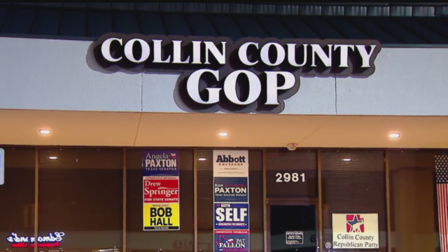 Collin County GOP sign 