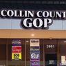 Collin County GOP sign 