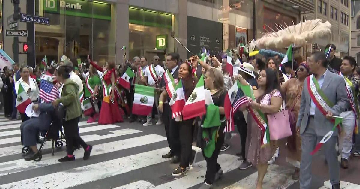 New York City's Mexican Day Parade returns to Madison Avenue CBS New York