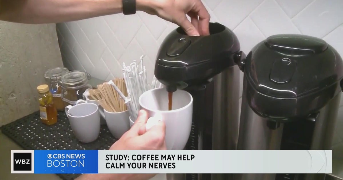 Can drinking coffee calm your nerves? CBS Boston