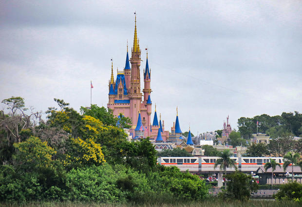 Cinderella Castle is seen at the Magic Kingdom at Disney World in Lake Buena Vista, Florida, June 3, 2023. 