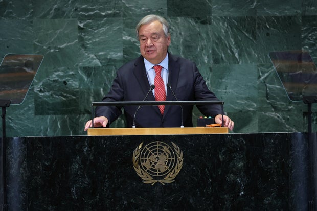 United Nations Secretary-General Antonio Guterres