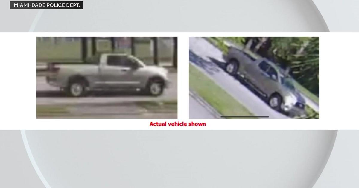 Miami-Dade law enforcement looking for driver of truck concerned in deady hit and operate