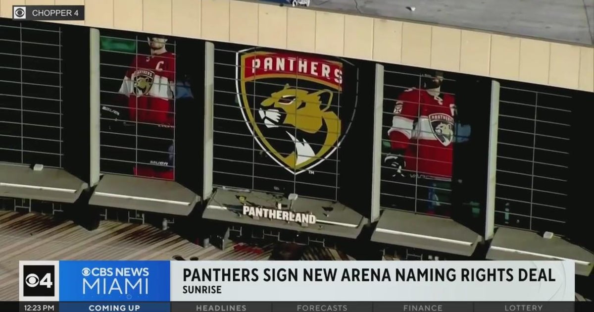Florida Panthers signal naming rights offer for their dwelling arena in Dawn Florida Panthers signal naming rights offer for their dwelling arena in Dawn