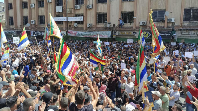Assad regime protested in seven provinces of Syria 