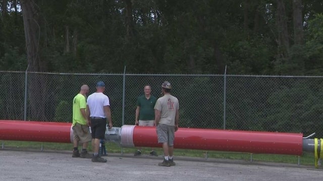 Antenna replacement work 