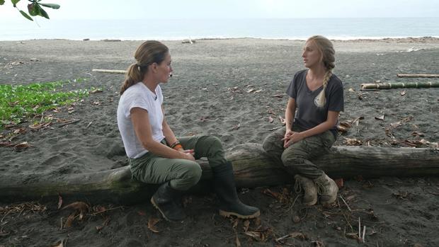 Sharyn Alfonsi and Becky Cliffe talk sloths 