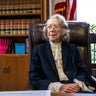 Judge Pauline Newman in her office in Washington, D.C. 