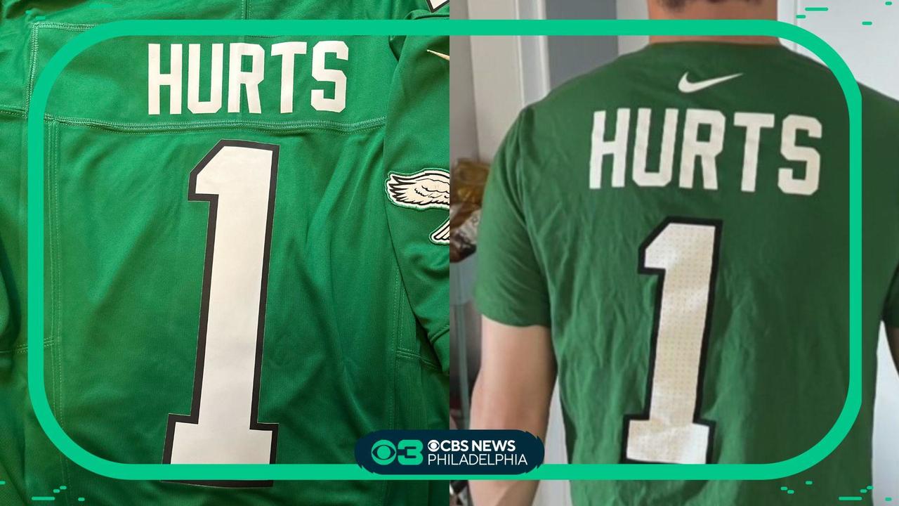 Fanatics order status on some Eagles kelly green jerseys: Not