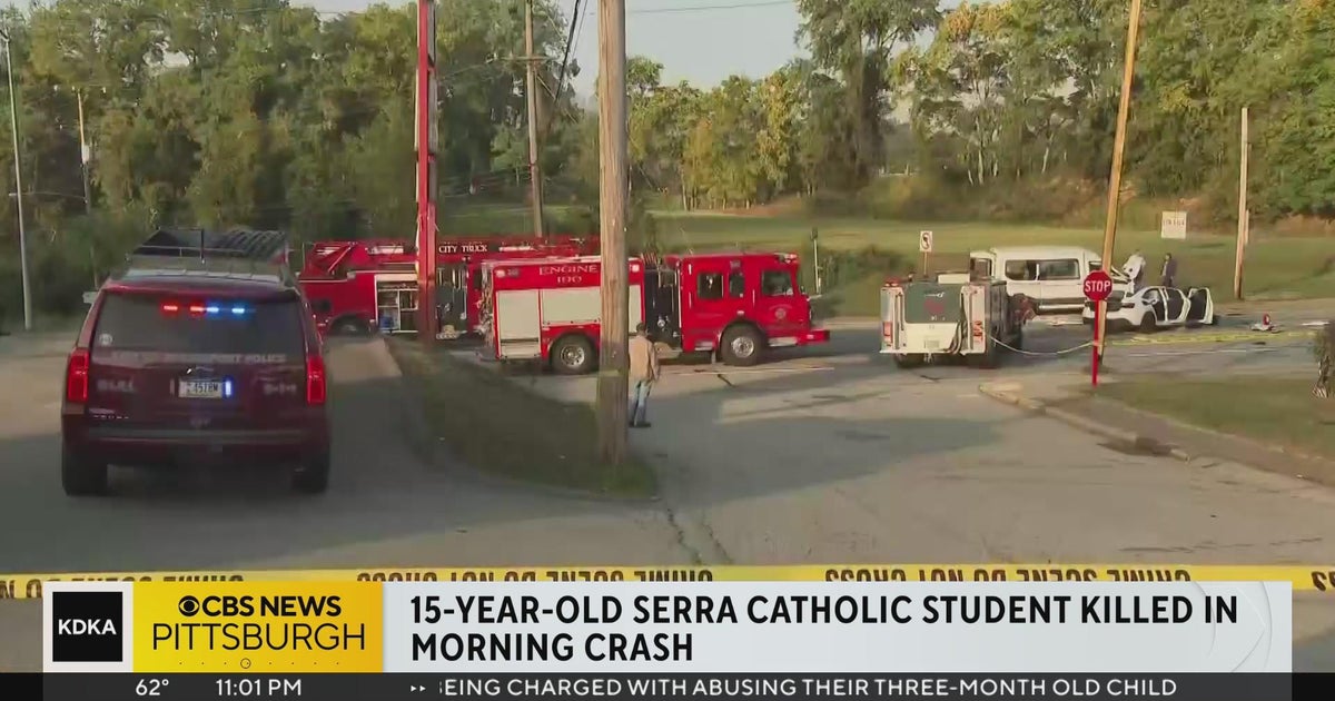 Student killed, 5 injured in Dravosburg school van crash CBS Pittsburgh