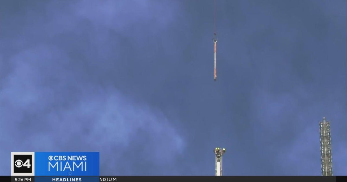 Antenna replacement project underway for CBS News Miami CBS Miami